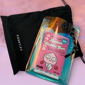Casetify x Kakao Friends APEACH Translucent Multichrome Crossbody Bag